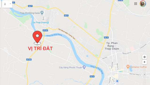 142M2 ĐẤT NỀN MẶT TIỀN ĐƯỜNG 703 thôn Phú Nhuận Phước Thuận Ninh Phước bất động sản ninh thuận