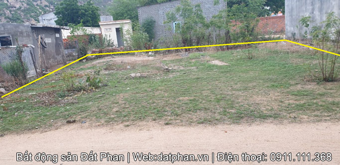đất nền phước mỹ phan rang 100m2 xây nhà