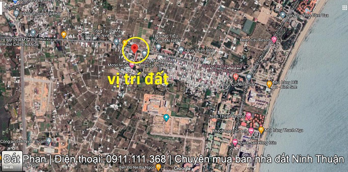 Đất nền 132m2 cách biển Bình Sơn Ninh Chữ 300m