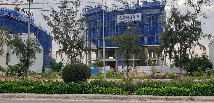 Lô góc 2 mặt tiền 132m2 gần biển thuộc khu tái định cư hạt nhân