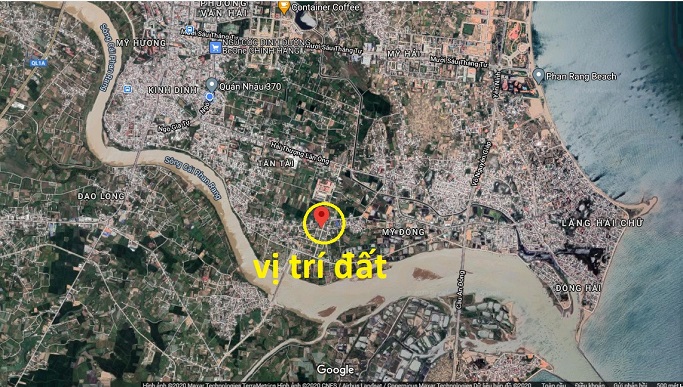 Bán cặp lô góc khu tái định cư Tấn Tài mặt tiền đường rộng nhất khu 27m