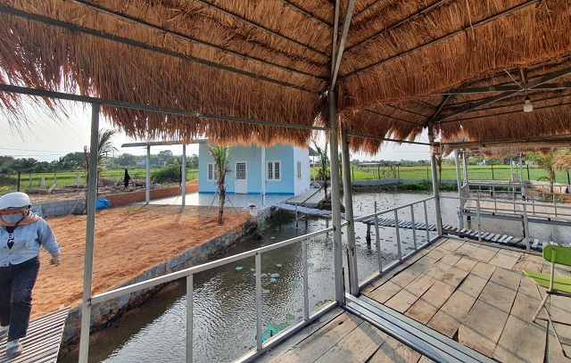 Nhà vườn 545m2 ở gần khu du lịch sen Mỹ Nghiệp 