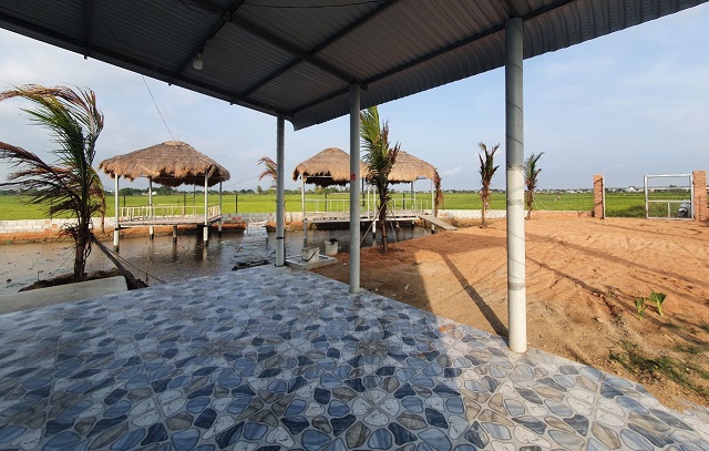 Nhà vườn 545m2 ở gần khu du lịch sen Mỹ Nghiệp 