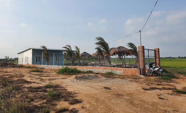 Nhà vườn 545m2 ở gần khu du lịch sen Mỹ Nghiệp 