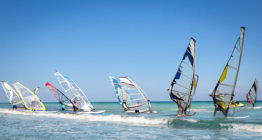 khu thể thao lướt ván diều sailing bay ninh chữ