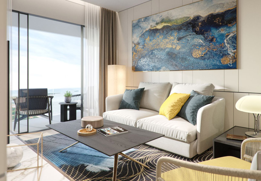 thiết kế căn hộ Sailing bay Ninh Chữ