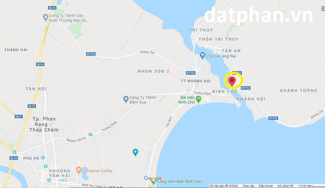 vị trí đất khu tái định cư khánh hội