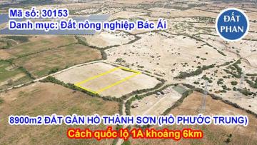 GẦN 1 MẪU ĐẤT GẦN HỒ THÀNH SƠN ( HỒ PHƯỚC TRUNG)