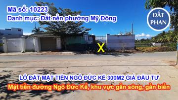 369m2 đất mặt tiền đường Ngô Đức Kế giá đầu tư