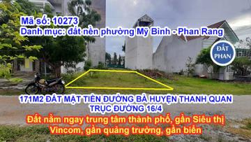 171M2 ĐẤT MẶT TIỀN ĐƯỜNG BÀ HUYỆN THANH QUAN