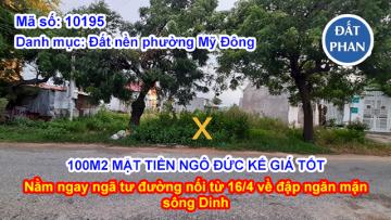 100M2 MẶT TIỀN NGÔ ĐỨC KẾ GIÁ TỐT