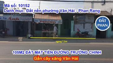 105M2 ĐẤT MẶT TIỀN ĐƯỜNG TRƯỜNG CHINH GẦN CÂY XĂNG VĂN HẢI