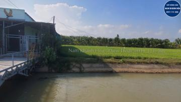 2300m2 mặt tiền kênh Bắc gần sân bay Thành Sơn