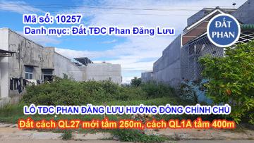 LÔ TĐC PHAN ĐĂNG LƯU HƯỚNG ĐÔNG GIÁ ĐẦU TƯ