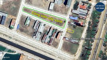 156m2 hướng tây đối diện công viên Tái định cư Thành Hải