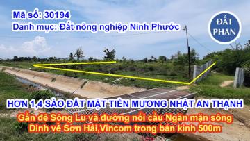 HƠN 1,4 SÀO ĐẤT MẶT TIỀN MƯƠNG NHẬT AN THẠNH GIÁ ĐẦU TƯ