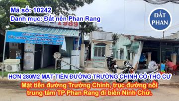 HƠN 280M2 MẶT TIỀN ĐƯỜNG TRƯỜNG CHINH CÓ THỔ CƯ