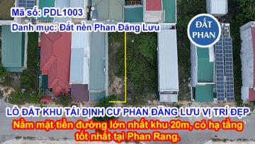 CẦN CHUYỂN NHƯỢNG LÔ ĐẤT PDL1003 - KHU TÁI ĐỊNH CƯ PHAN ĐĂNG LƯU VỊ TRÍ ĐẸP
