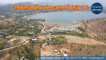 Đất vườn gần hồ thủy lợi và khu dân cư giá tốt