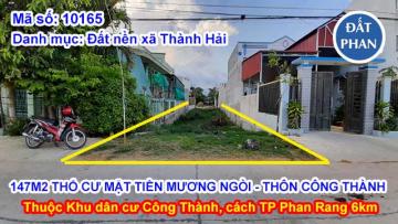 147m2 thổ cư mặt tiền Mương Ngòi ngay thôn Công Thành