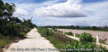 Đất mặt tiền sông Dinh phường Phước Mỹ