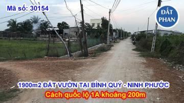 1900m2 ĐẤT VƯỜN TẠI BÌNH QUÝ, LIỀN KỀ KHU DÂN CƯ