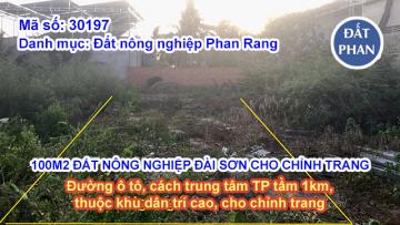 100M2 ĐẤT NÔNG NGHIỆP ĐÀI SƠN CHO CHỈNH TRANG