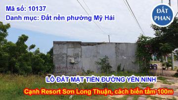 LÔ ĐẤT 200M2 MẶT TIỀN ĐƯỜNG YÊN NINH