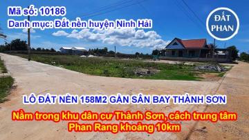 LÔ ĐẤT NỀN 158M2 GẦN SÂN BAY THÀNH SƠN