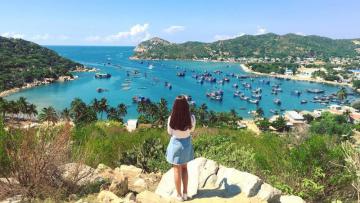 1000m2 đất tại Vịnh Vĩnh Hy Ninh Thuận có view nhìn rất đẹp
