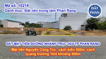 ĐẤT MẶT TIỀN ĐƯỜNG NHÁNH TRỤC 16/4 THÀNH PHỐ PHAN RANG