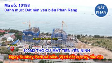100M2 ĐẤT THỔ CƯ MẶT TIỀN YÊN NINH