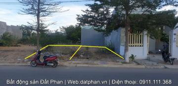 Nền đất 110m2 mặt tiền đường lớn khu tái định cư Cầu Ninh Chữ