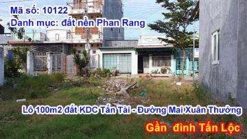 BÁN LÔ ĐẤT KHU DÂN CƯ TẤN TÀI ĐƯỜNG MAI XUÂN THƯỞNG