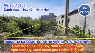 200m2 ĐẤT TÁI ĐỊNH CƯ KHÁNH HỘI - THỬA ĐẤT SÁT BIỂN