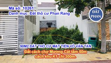 90M2 ĐẤT THỔ CƯ MẶT TIỀN VÕ VĂN TẦN, KHU NHÀ KHANG TRANG