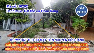 85.7M2 ĐẤT MẶT TIỀN NGUYỄN HỮU CẢNH, CÁCH BIỂN 500M
