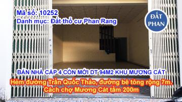 BÁN NHÀ CẤP 4 CÒN MỚI KHU MƯƠNG CÁT
