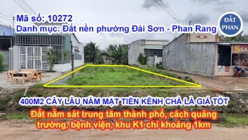 400M2 ĐẤT MẶT TIỀN KÊNH CHÀ LÀ GIÁ TỐT